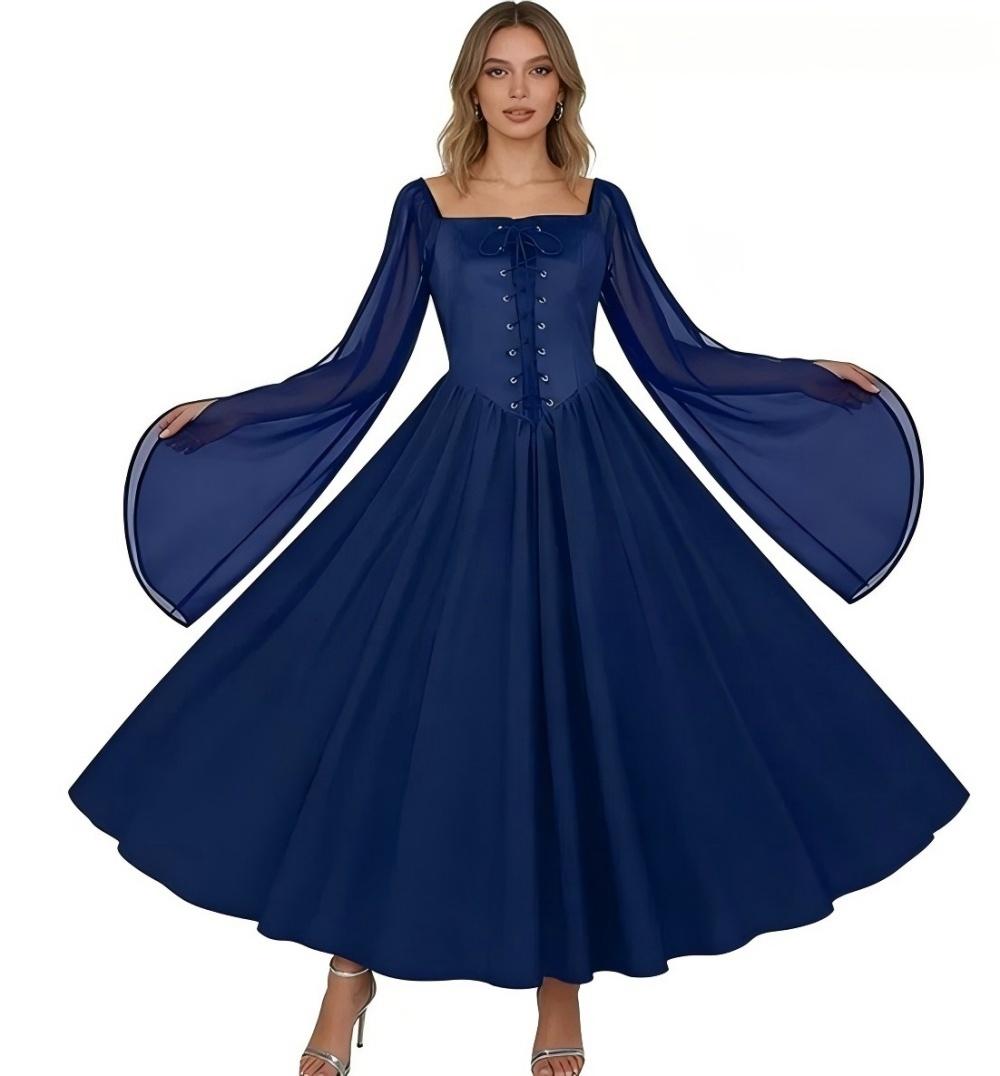 Medieval Renaissance Dress Women - Kostum Renaisans Wanita Model Bajak Laut