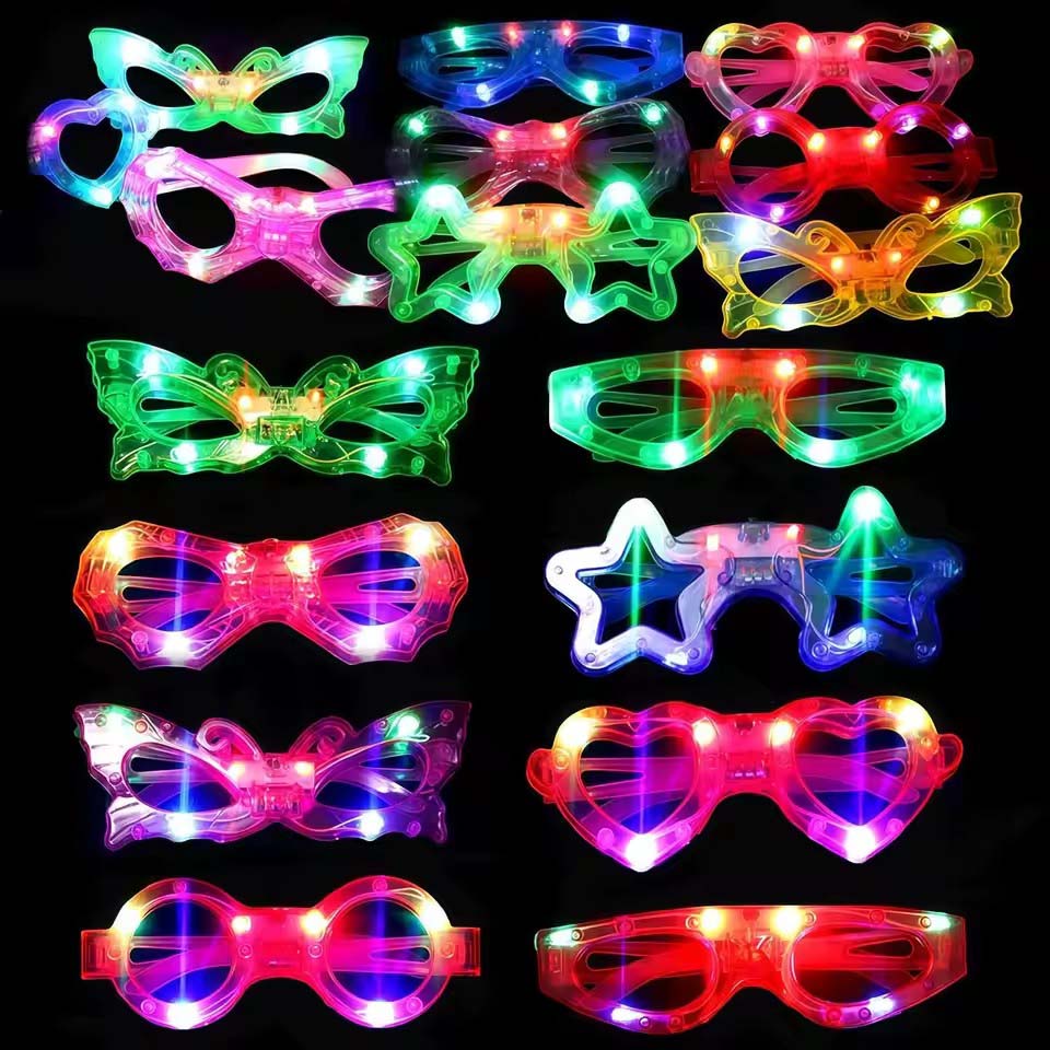 Glow In The Dark Party Glasses - Kacamata Glow In The Dark Grosir,