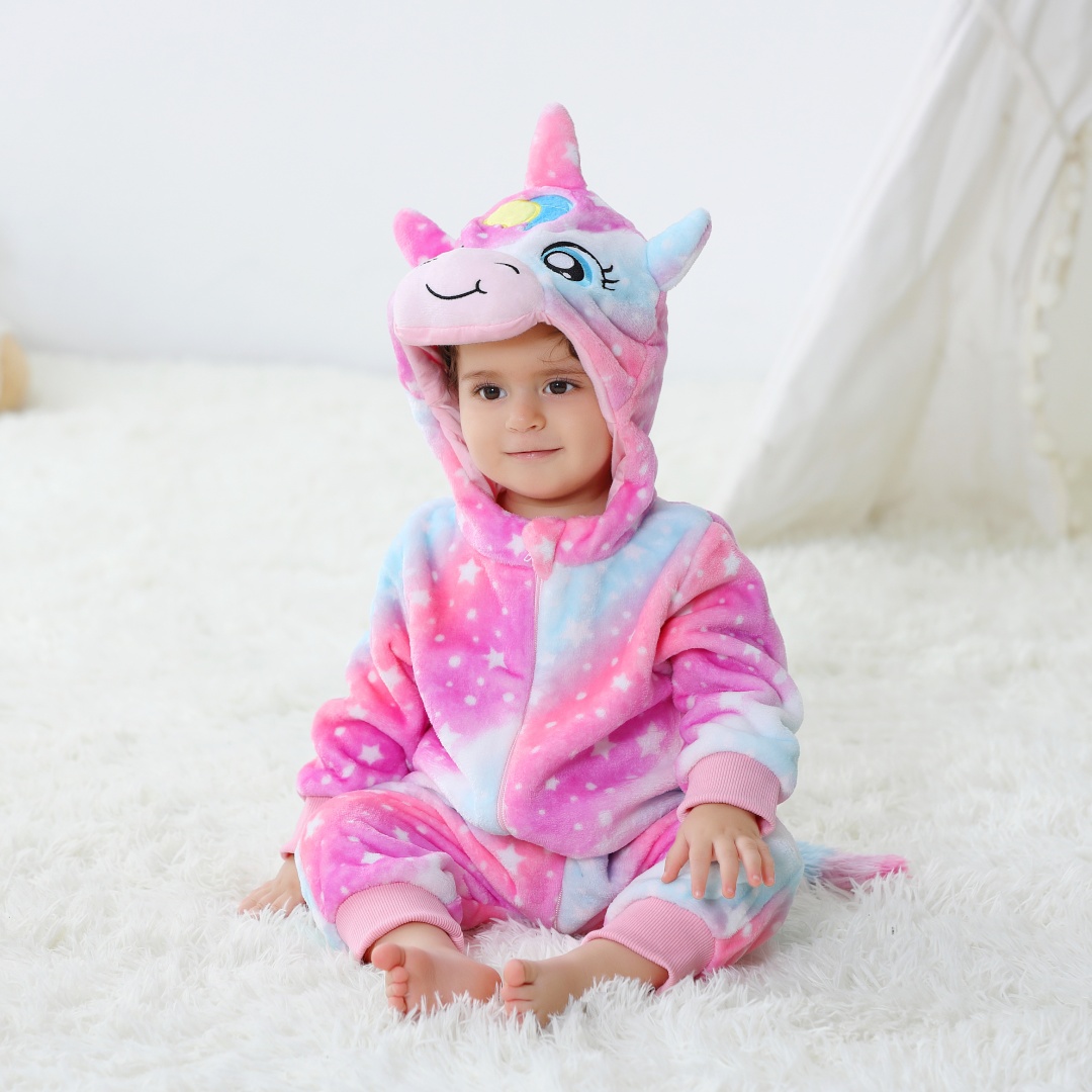 Spiderman Jumpsuit Kids - Jumpsuit Bayi Unicorn dengan Topi Romper