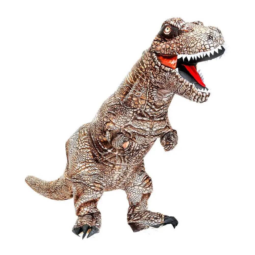 Inflatable Dinosaur Costume Adult - Kostum Dinosaurus Velociraptor Tiup Dewasa T-REX,