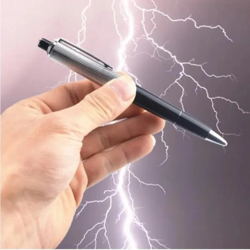 Shock Pen Prank Toy - 11L^1pcs Pena Kejut Listrik Kreatif Mainan
