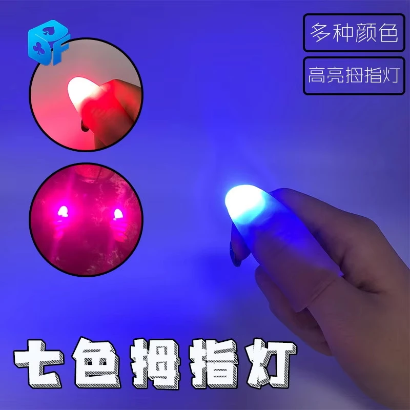Thumb Tip Magic Trick Set - Set Lampu Profesional Kualitas Terbaik 7