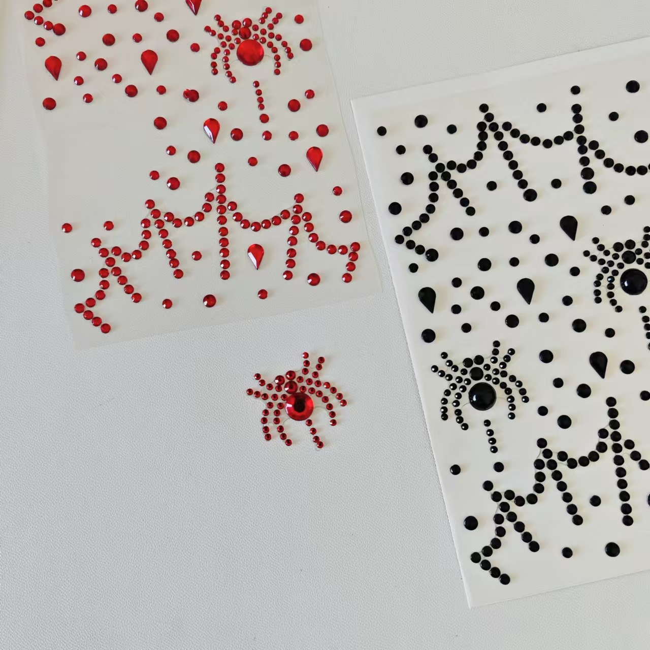 Party Supplies - Stiker Halloween Perlengkapan Kerajinan Dekorasi Perekat