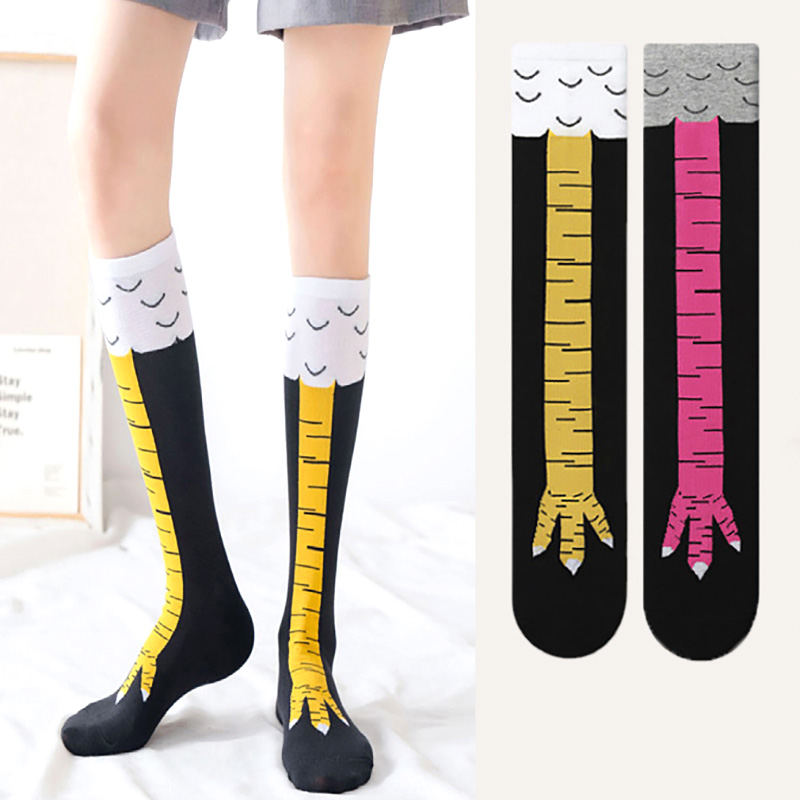 Funny Chicken Leg Socks - Kaus Kaki Lucu Uniseks Kaus Kaki