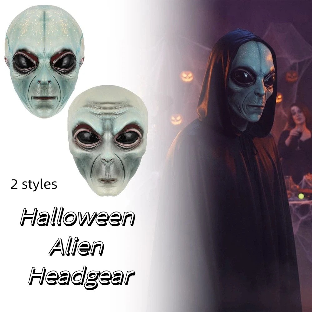 Latex Alien Mask Realistic - Topeng Alien Bahan Lateks, Topeng Alien