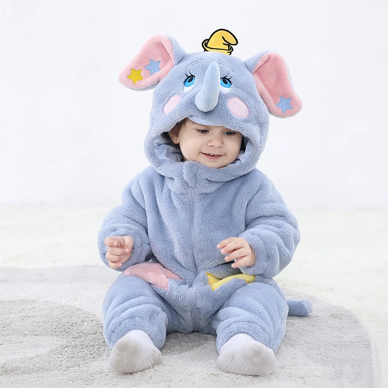Spiderman Jumpsuit Kids - Romper Bayi Baru Lahir Motif Gajah