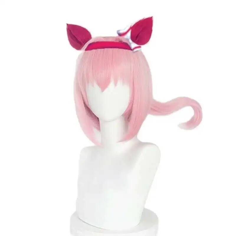 Anime Cosplay Wig Heat Resistant - Wig Cosplay Uma Musume Haru Urara