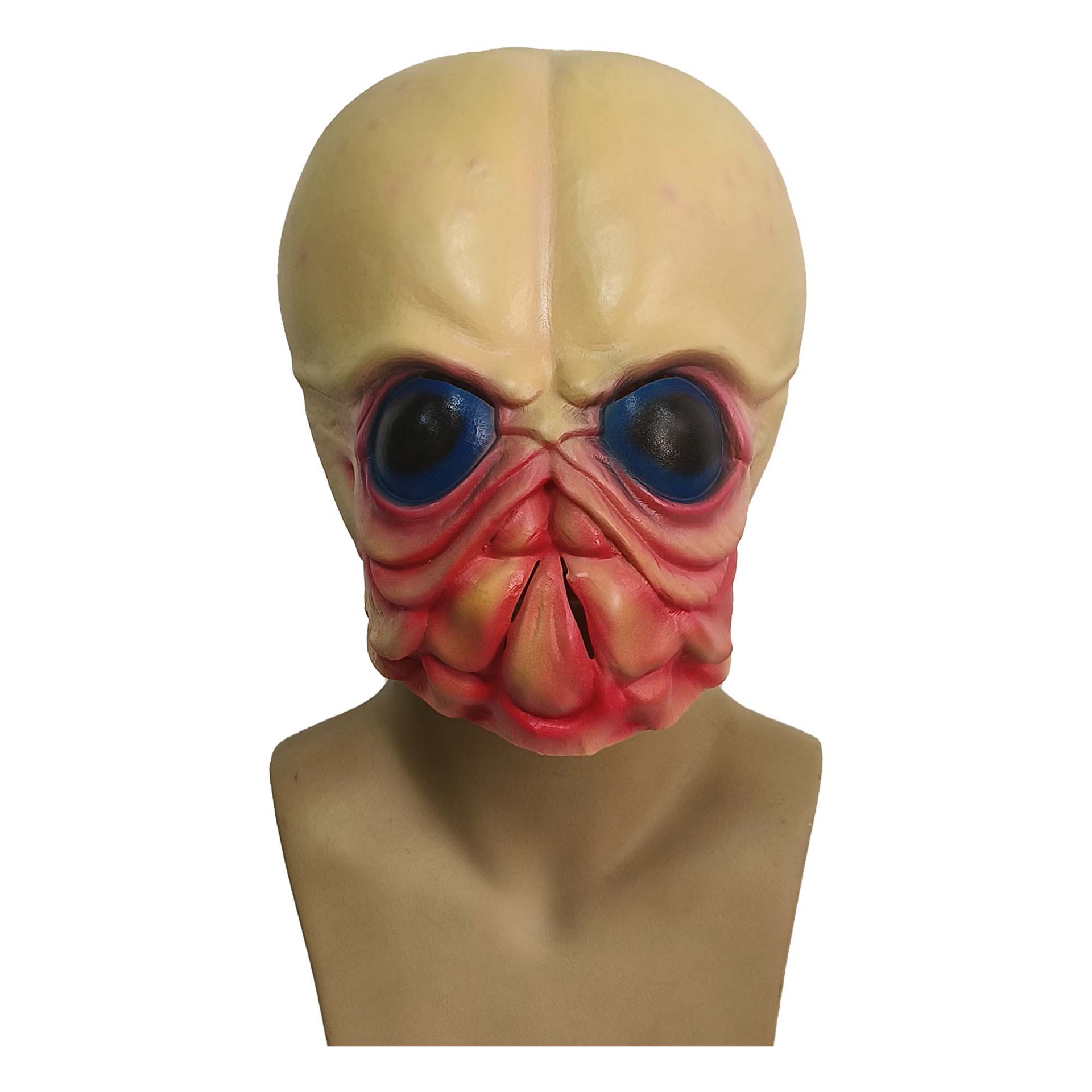 Latex Alien Mask Realistic - Topeng Alien, Topeng Wajah Alien Realistis