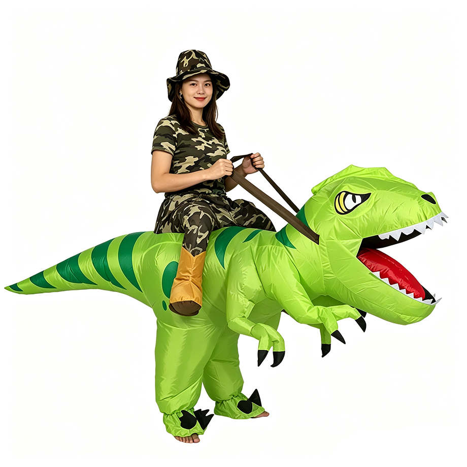 Inflatable Dinosaur Costume Adult - Kostum Dinosaurus T-Rex Tiup untuk Dewasa,