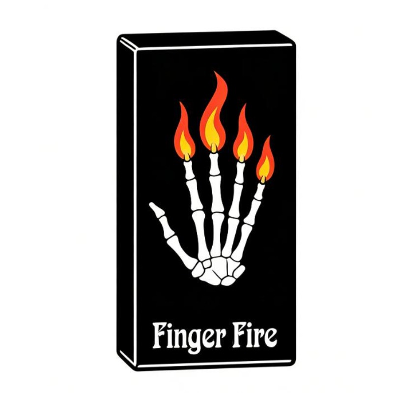 Thumb Tip Magic Trick Set - 4 Buah/Set Trik Sulap Api Jari,