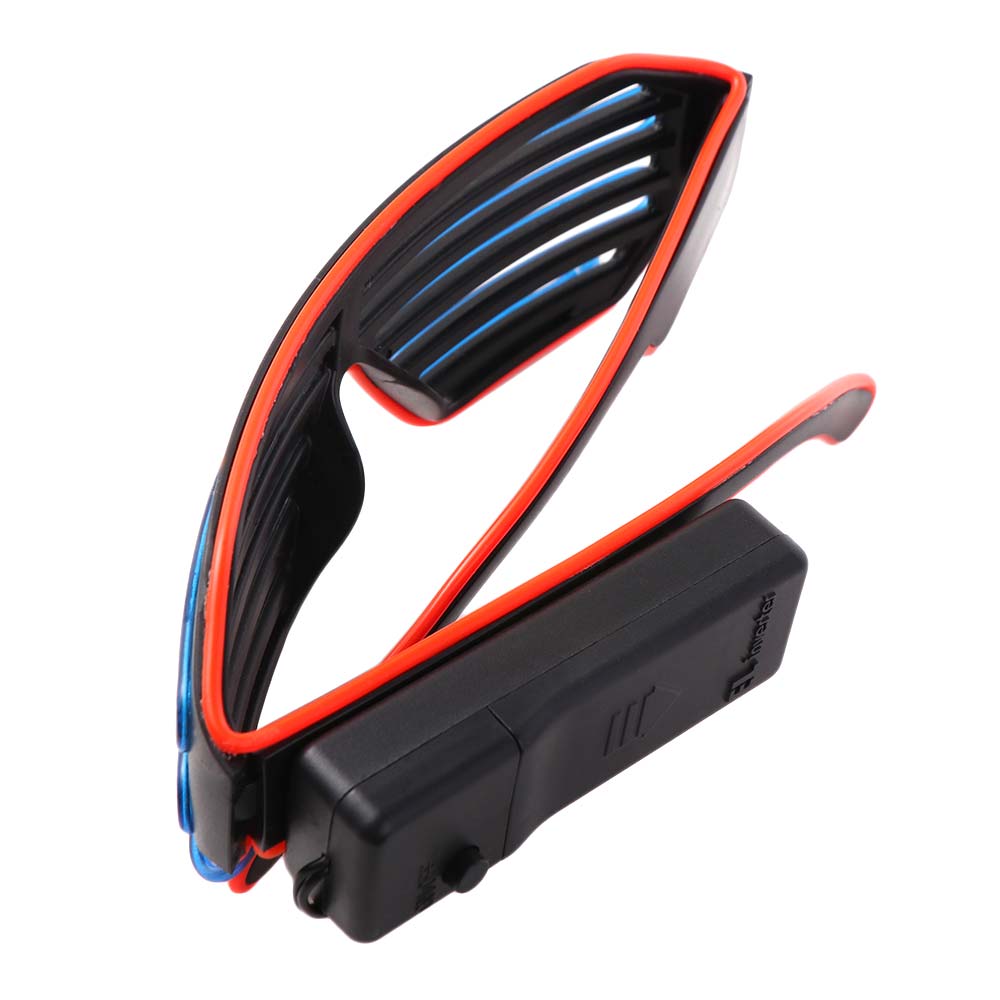 Kacamata LED Nirkabel Bercahay - Glow In The Dark Party Glasses ulasan dan harga