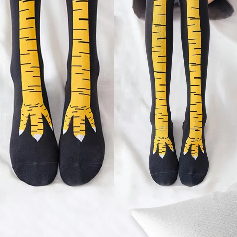 1/2/5 Pasang Kaus Kaki Setingg - Funny Chicken Leg Socks ulasan dan harga
