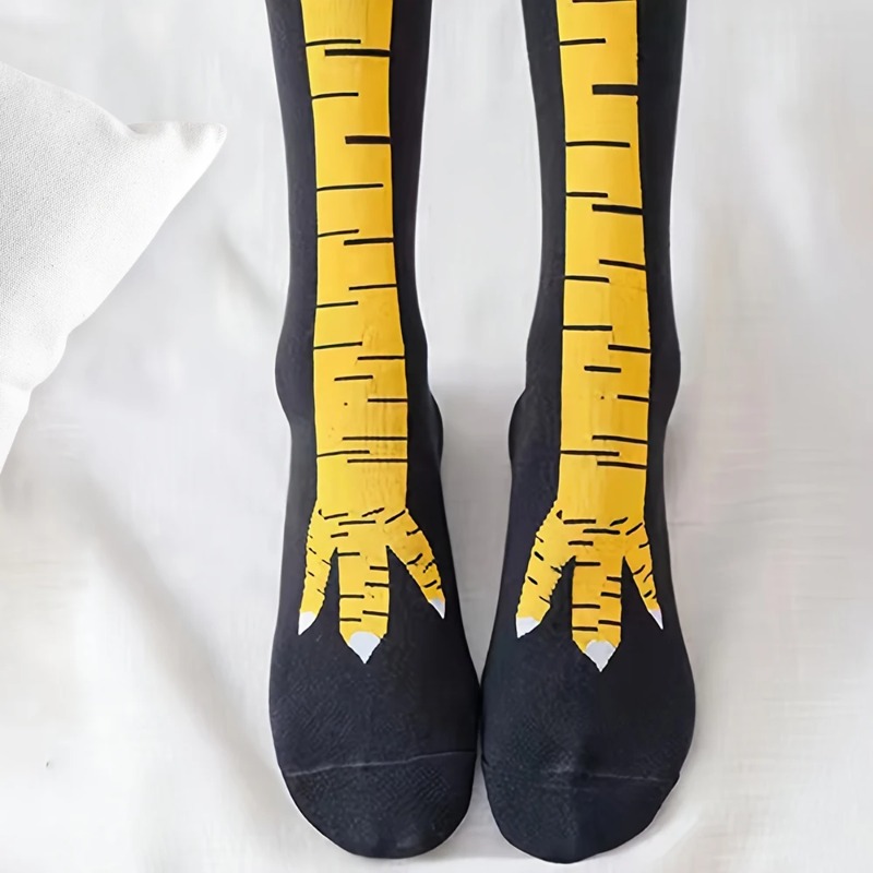 1/2/5 Pasang Kaus Kaki Setingg - Funny Chicken Leg Socks ulasan dan harga