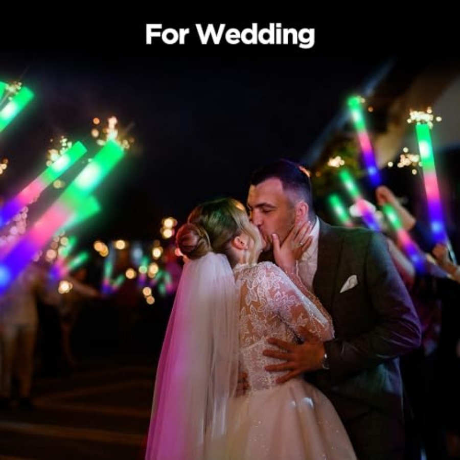 Paket Grosir Tongkat Busa Berc - Flashing Led Foam Sticks Party ulasan dan harga