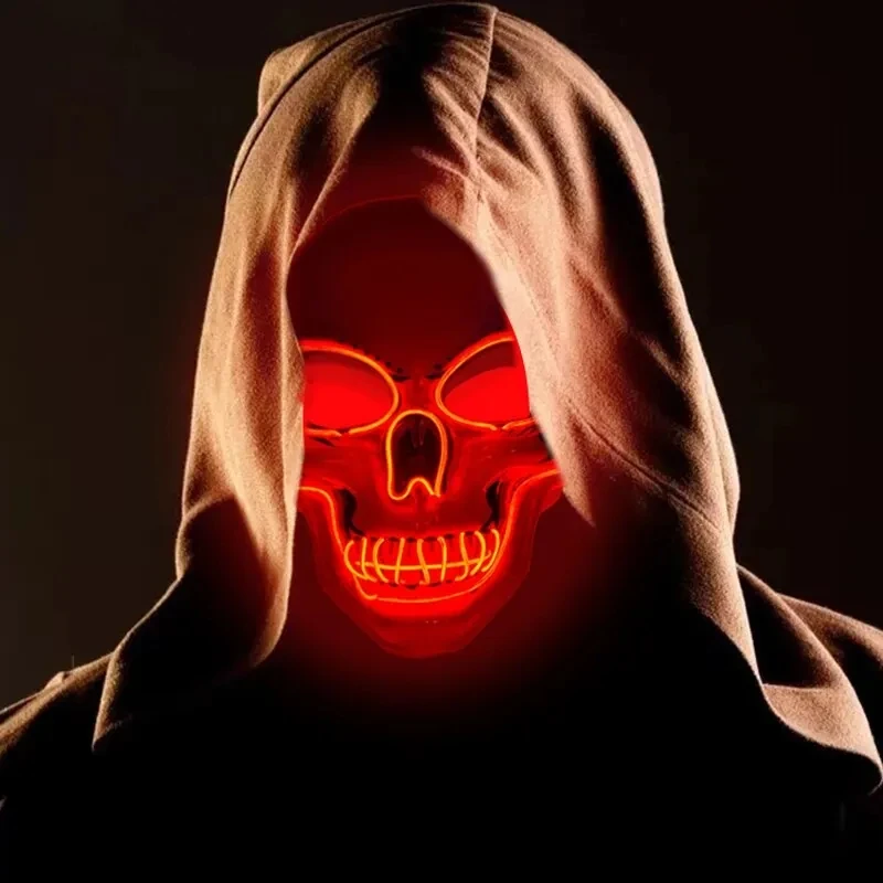 Topeng Pemurnian Dewasa Hallow - Led Purge Mask Halloween ulasan dan harga