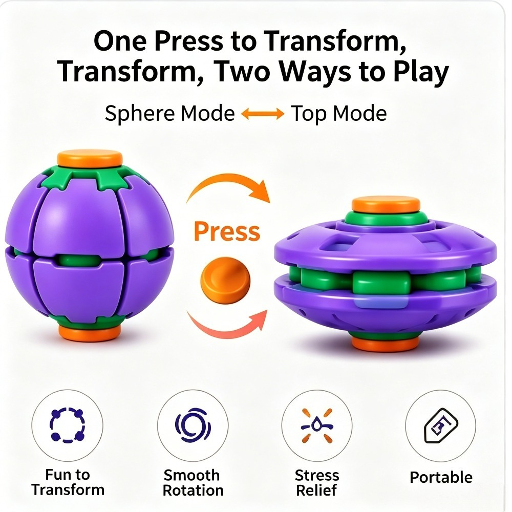 Mainan Fidget Spinner Bola yan - Novelty Gifts ulasan dan harga