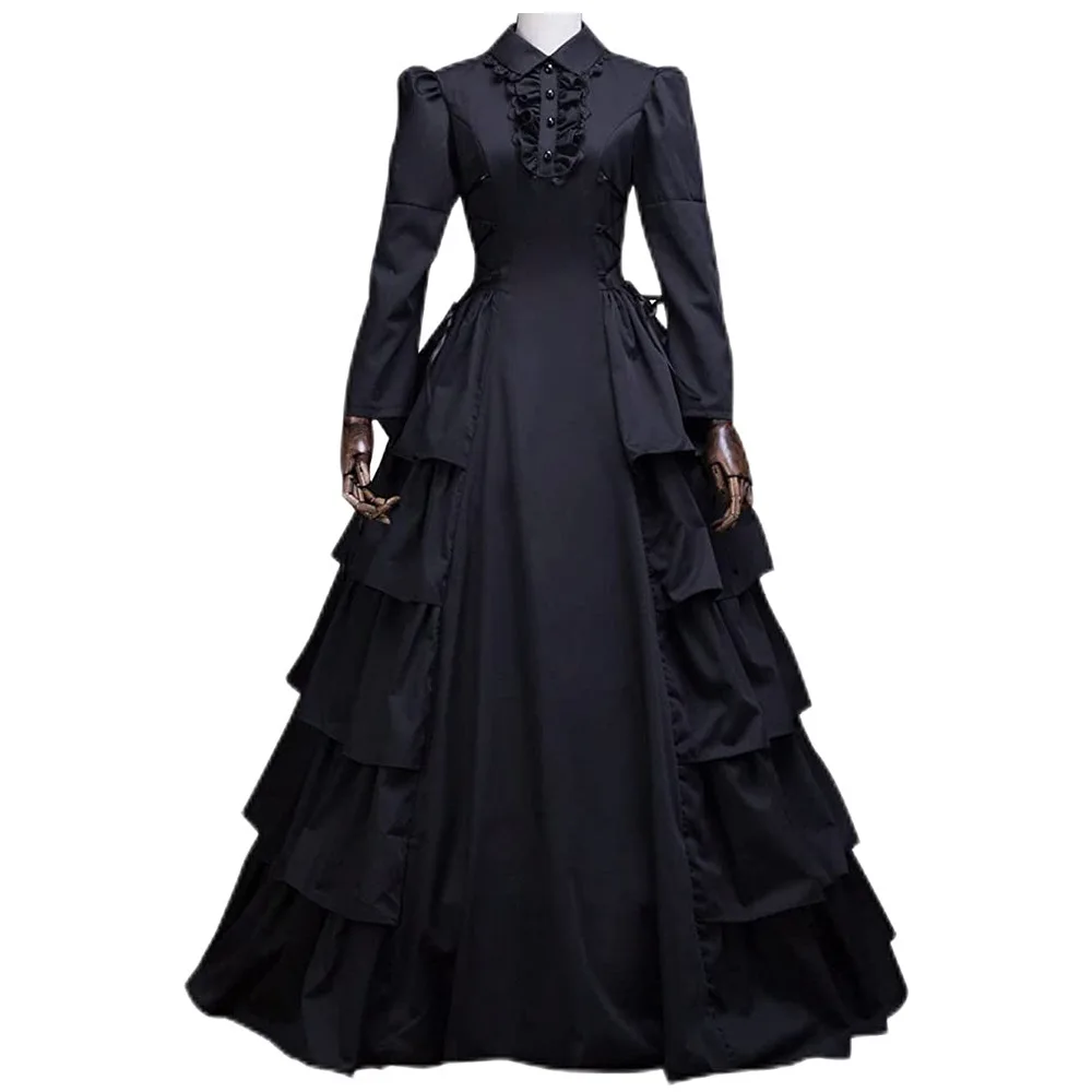 Kostum Cosplay Putri Retro Vic - Medieval Renaissance Dress Women ulasan dan harga