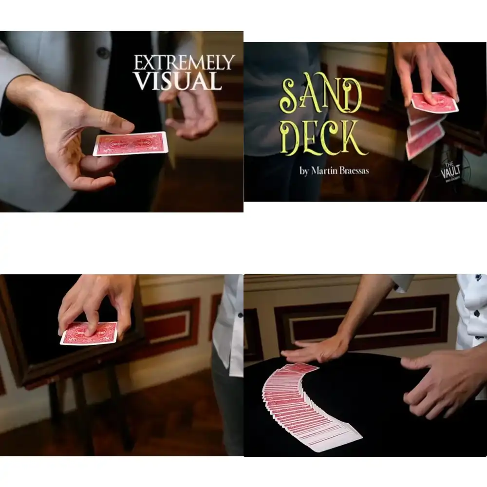 WAP01 The Vault - Sand Deck Ol - Magic Tricks ulasan dan harga