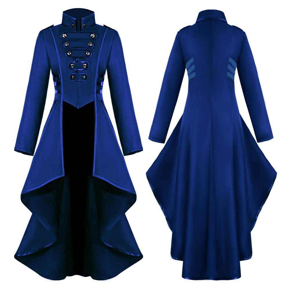 Gaun Bajak Laut Gotik Kostum H - Medieval Renaissance Dress Women ulasan dan harga