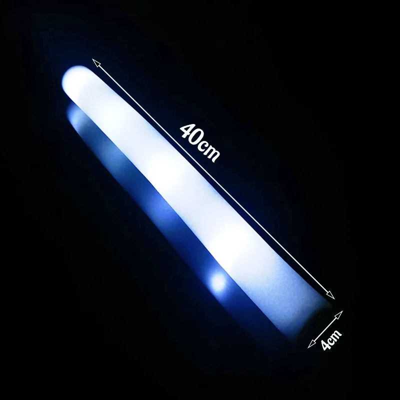 Tongkat busa LED cahaya putih, - Flashing Led Foam Sticks Party ulasan dan harga