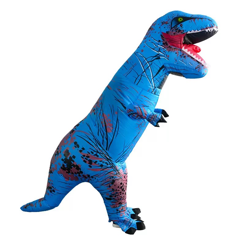 Kostum T-Rex Tiup Dewasa, Paka - Inflatable Dinosaur Costume Adult ulasan dan harga
