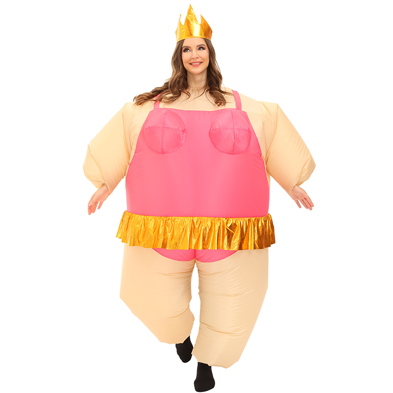 Kostum Tiup Gaun Balet Biru Un - Inflatable Dinosaur Costume Adult ulasan dan harga