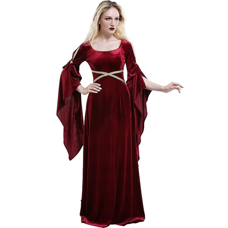 Gaun Abad Pertengahan Wanita K - Medieval Renaissance Dress Women ulasan dan harga