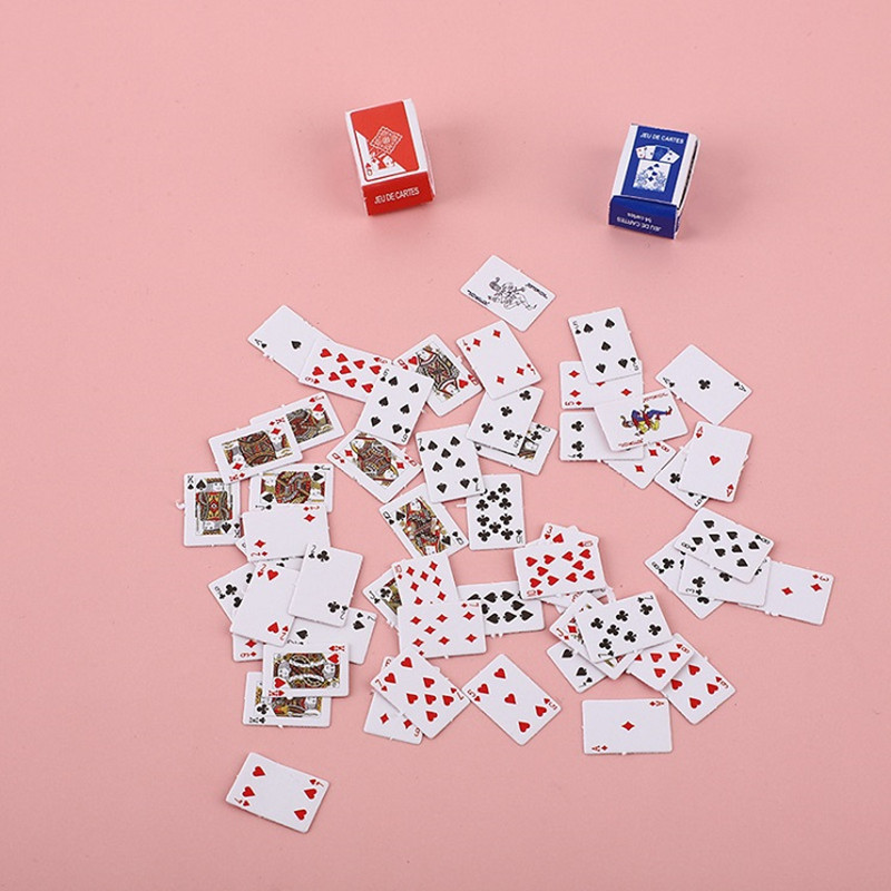1 Set Kartu Bermain Poker Mini - Prank Toys ulasan dan harga