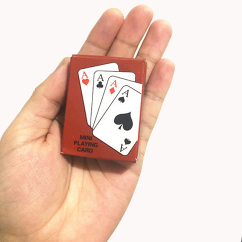 1 Set Kartu Bermain Poker Mini - Prank Toys ulasan dan harga