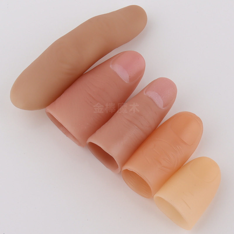 5 Buah Set Jempol Palsu Ajaib  - Thumb Tip Magic Trick Set ulasan dan harga