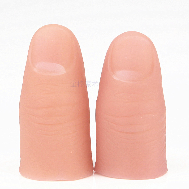 5 Buah Set Jempol Palsu Ajaib  - Thumb Tip Magic Trick Set ulasan dan harga