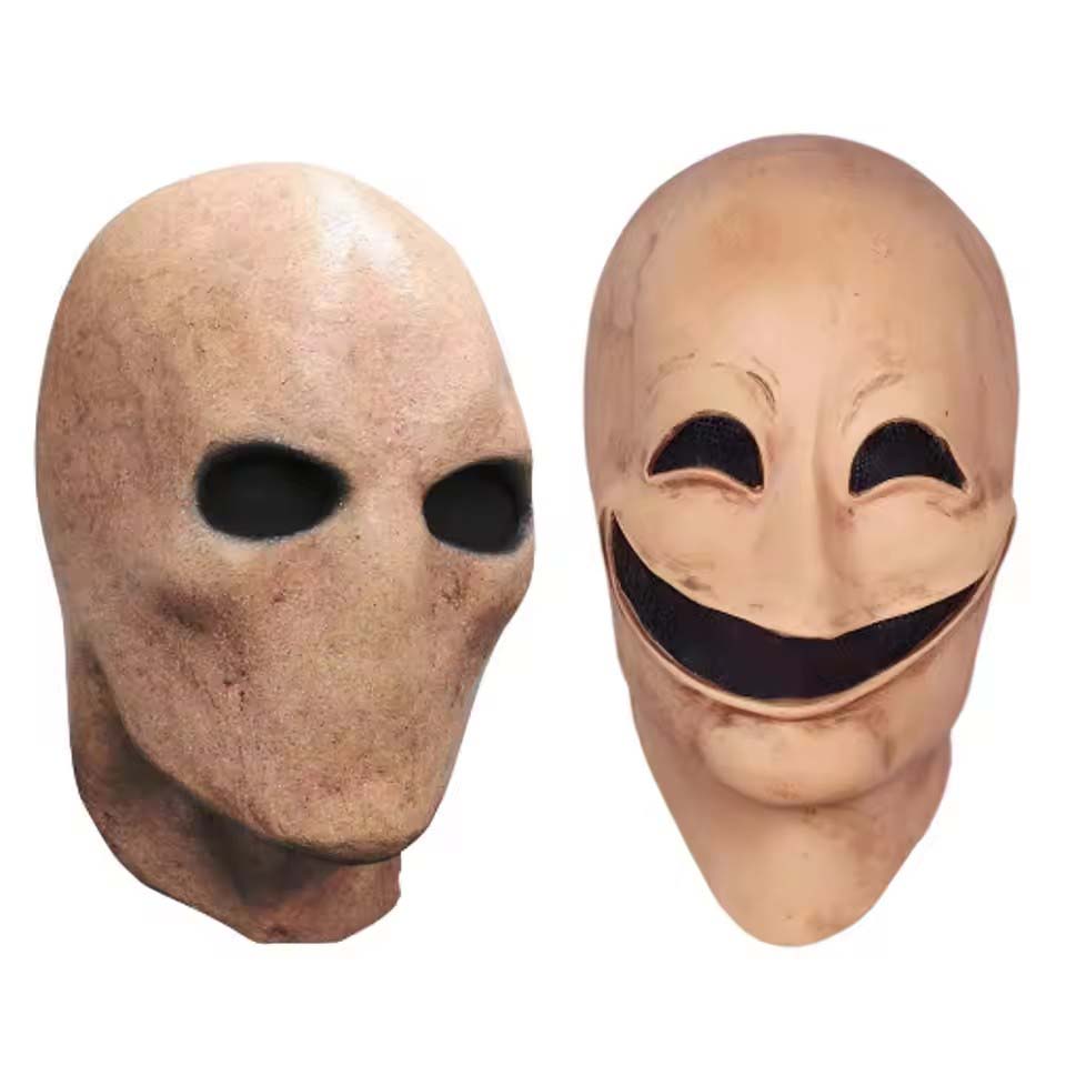 Topeng Slenderman Halloween Pr - Latex Alien Mask Realistic ulasan dan harga
