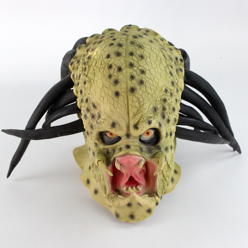 Topeng Kepala Predator Realist - Latex Alien Mask Realistic ulasan dan harga