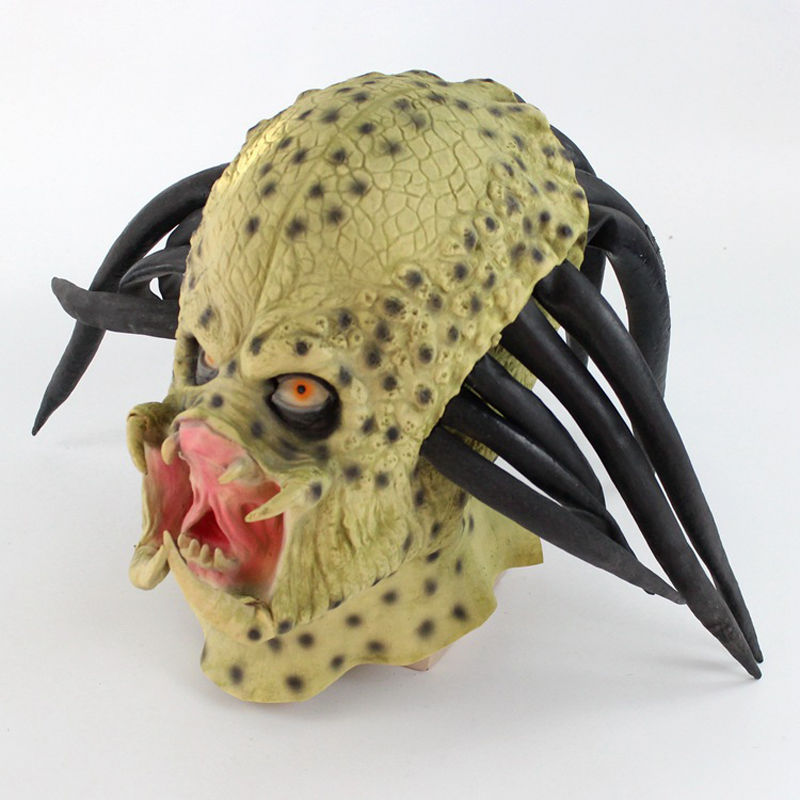Topeng Kepala Predator Realist - Latex Alien Mask Realistic ulasan dan harga