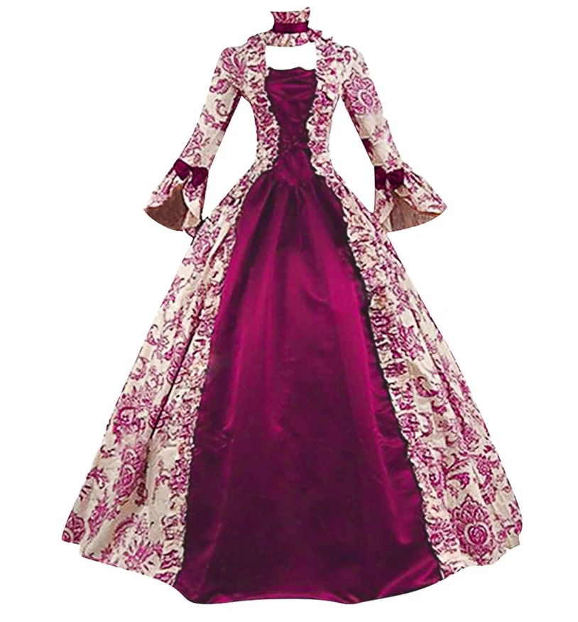 Gaun Cosplay Marie Antoinette  - Medieval Renaissance Dress Women ulasan dan harga