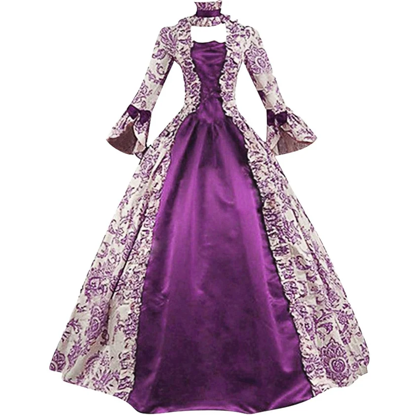 Gaun Cosplay Marie Antoinette  - Medieval Renaissance Dress Women ulasan dan harga