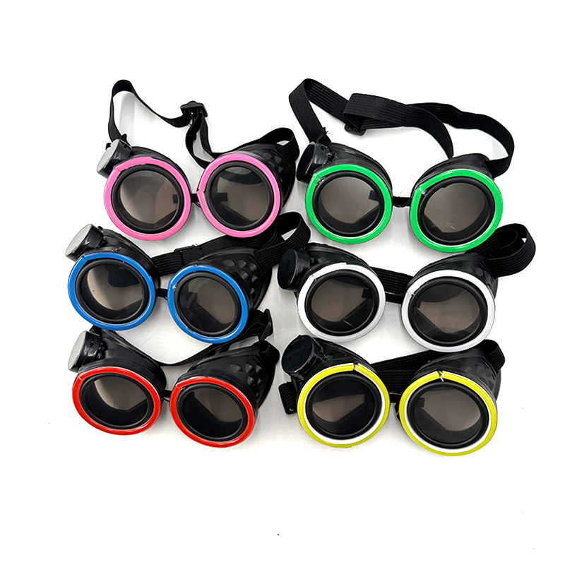 Kacamata LED Berbentuk Bulat T - Glow In The Dark Party Glasses ulasan dan harga