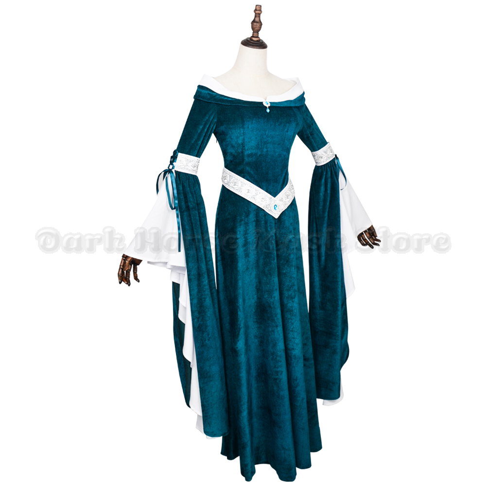 Kostum Abad Pertengahan Gaya E - Medieval Renaissance Dress Women ulasan dan harga