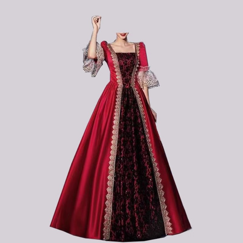 Gaun Wanita S-5XL Baru Gaya Ab - Costumes ulasan dan harga