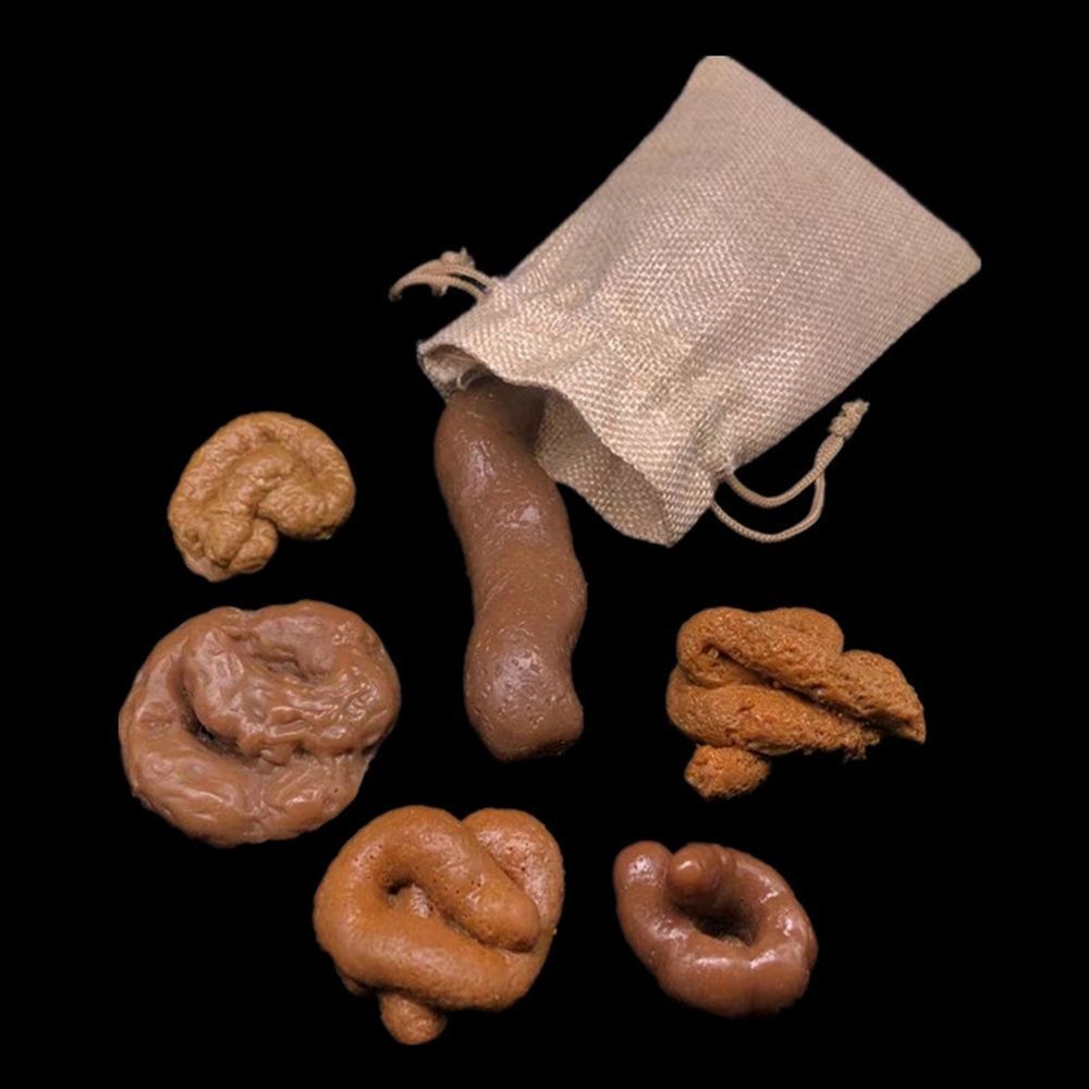 6Pcs Turd Tricky  Fool's Holid - Fake Poop Gag Gift ulasan dan harga