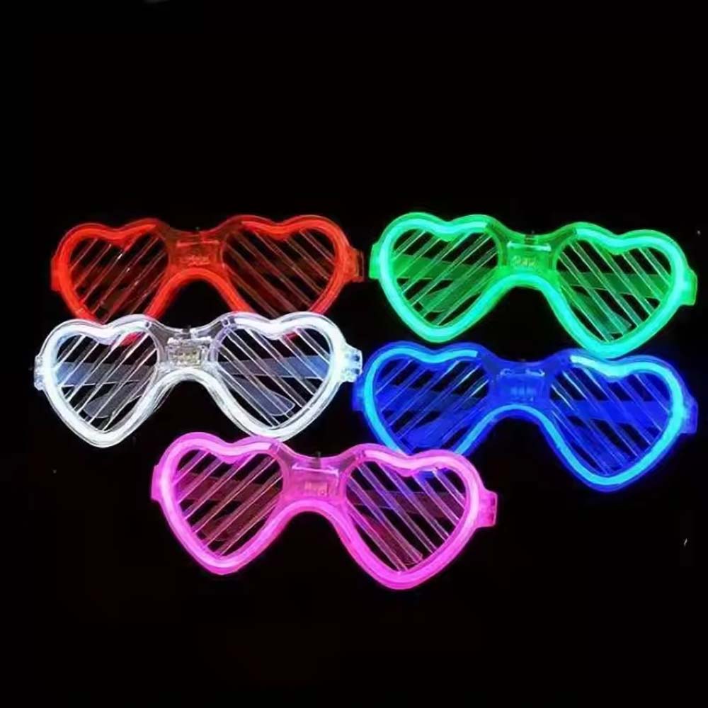 10/20/50 Buah Kacamata Menyala - Glow In The Dark Party Glasses ulasan dan harga