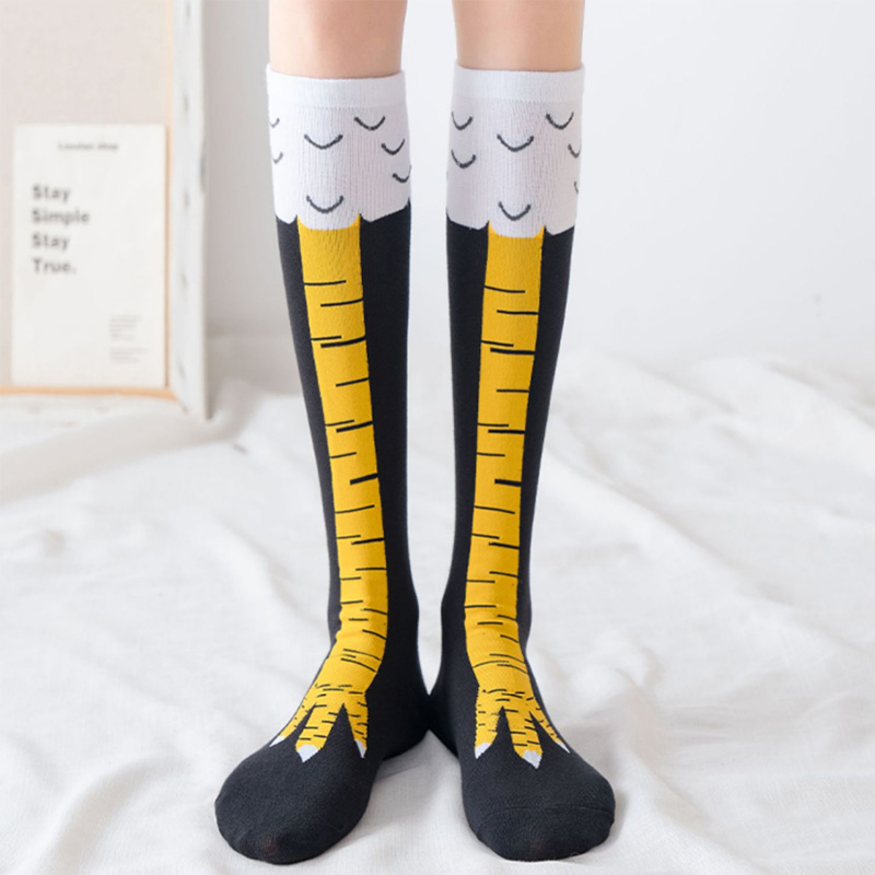 Kaus Kaki Lucu Uniseks Kaus Ka - Funny Chicken Leg Socks ulasan dan harga
