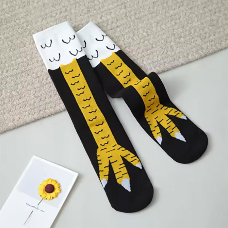 Kaus Kaki Lucu Uniseks Kaus Ka - Funny Chicken Leg Socks ulasan dan harga