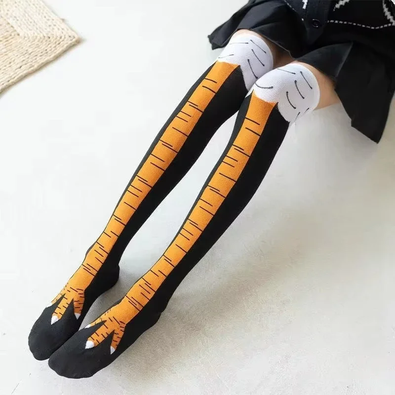 Kaus Kaki Wanita Trendi dengan - Funny Chicken Leg Socks ulasan dan harga