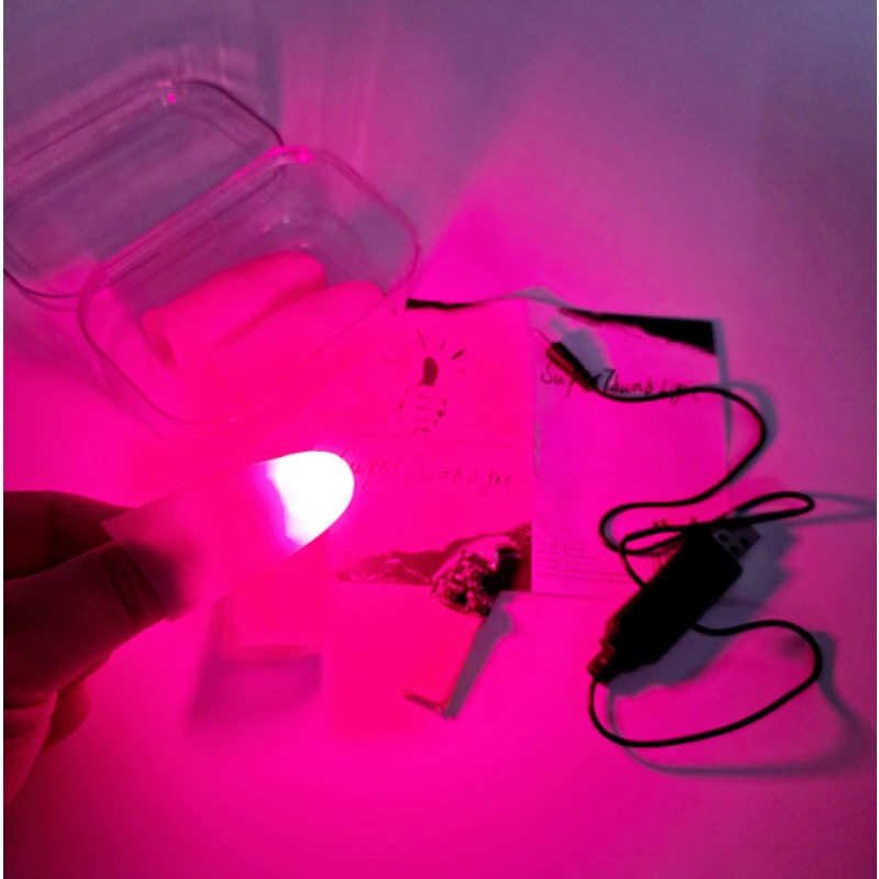7 Set Lampu Warna-Warni dengan - Thumb Tip Magic Trick Set ulasan dan harga