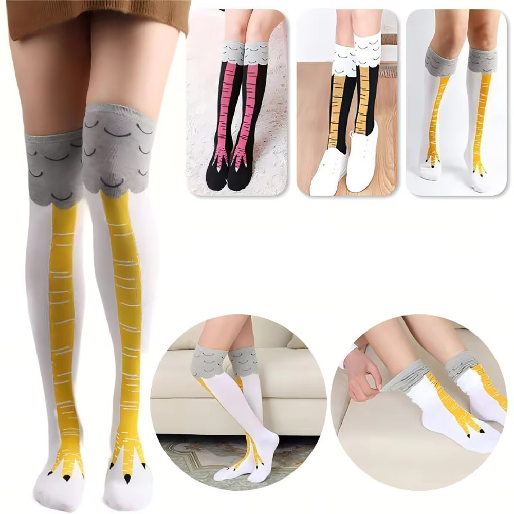Kaos Kaki Cakar Ayam Lucu, Kao - Funny Chicken Leg Socks ulasan dan harga