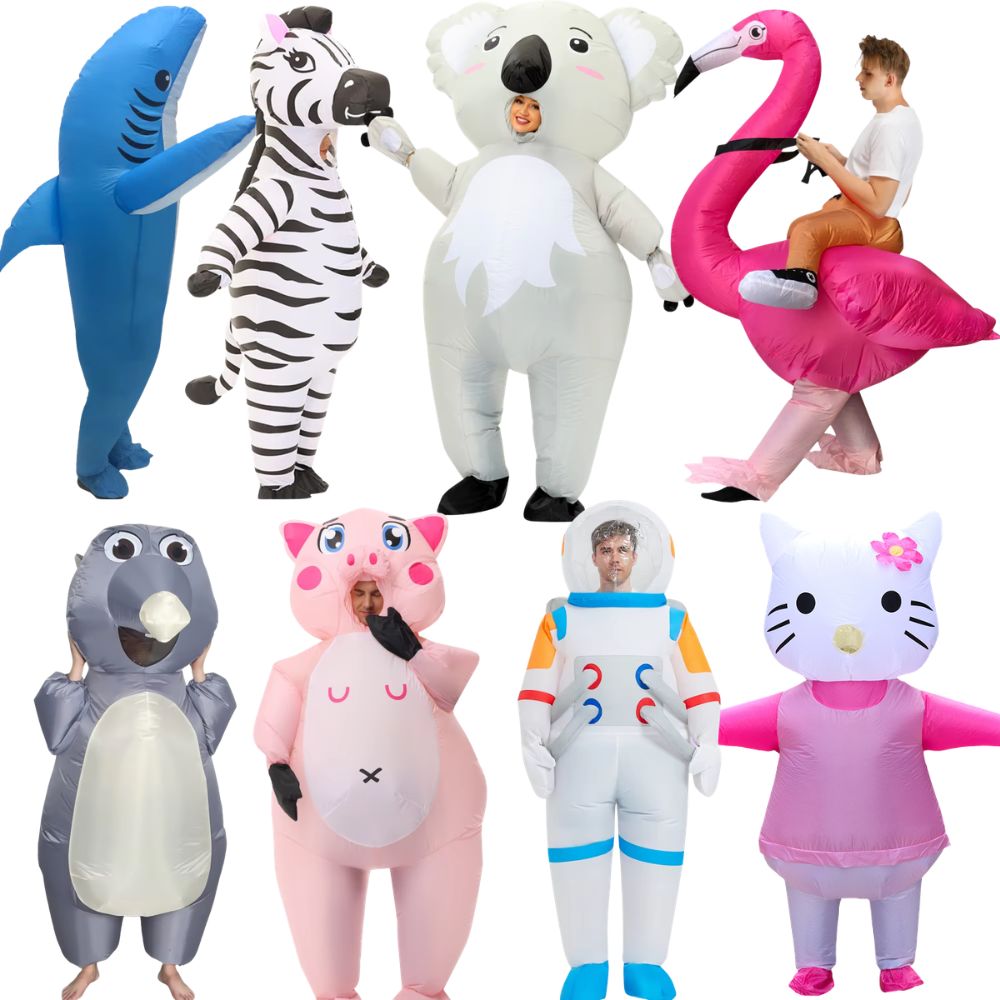 Kostum Hewan Tiup Populer, Kos - Inflatable Dinosaur Costume Adult ulasan dan harga