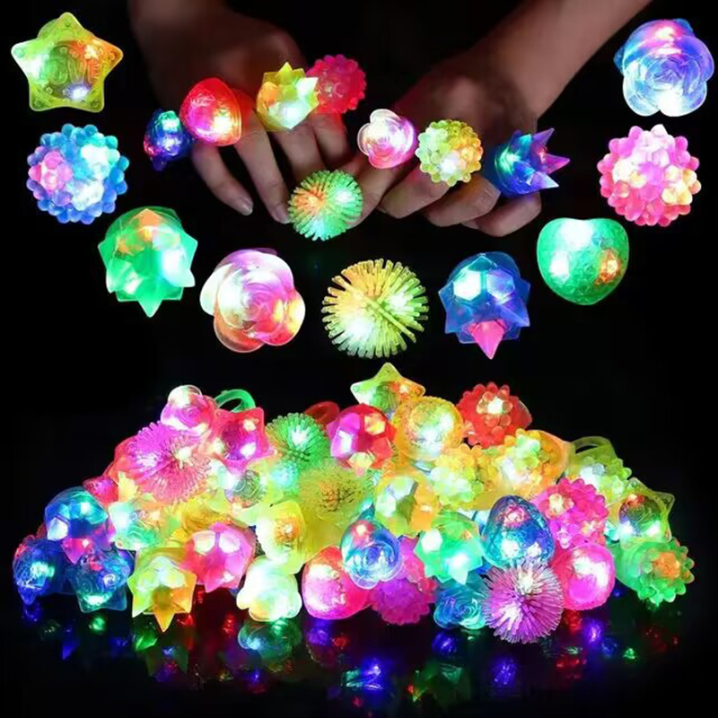 Lampu cincin LED menyala dalam - Glow In The Dark Party Glasses ulasan dan harga