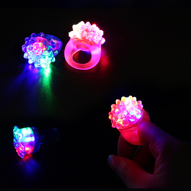 Lampu cincin LED menyala dalam - Glow In The Dark Party Glasses ulasan dan harga