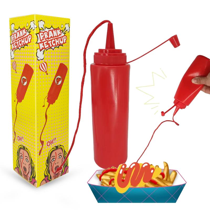 Botol Saus Tomat Lelucon Lucu  - Prank Toys ulasan dan harga
